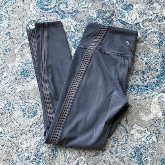lululemon athletica Pants - Lululemon Power Lines Pant Legging 28" Titanium / Dark Chrome